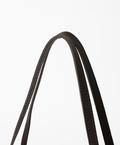 The Bagmati(ザバグマティ)の「Bagmati(バグマティ) / スクエアカゴBAG【Oggi掲載アイテム】(かごバッグ・レディース・ブラック/チョコ・FREE)」の21枚目の写真