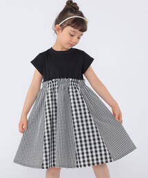SHIPS（シップス）の「SHIPS KIDS:100~130cm   パネル 切替 ワンピース（ワンピース）」
