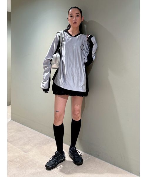 ASICS(アシックス)の「【ASICS】GAME SHIRT LONG-T(Tシャツ/カットソー・レディース・グレー・L/M)」の5枚目の写真