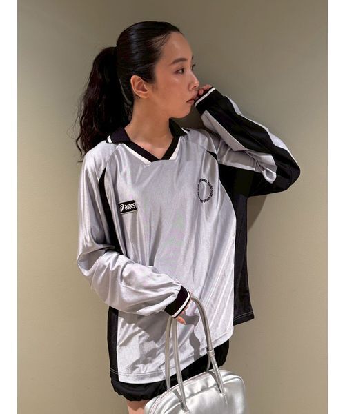 ASICS(アシックス)の「【ASICS】GAME SHIRT LONG-T(Tシャツ/カットソー・レディース・グレー・L/M)」の7枚目の写真