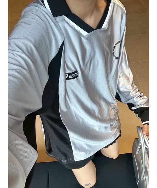 ASICS(アシックス)の「【ASICS】GAME SHIRT LONG-T(Tシャツ/カットソー・レディース・グレー・L/M)」の11枚目の写真