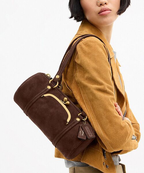 キスロック バレル バッグ 28（ショルダーバッグ）｜COACH（コーチ）の