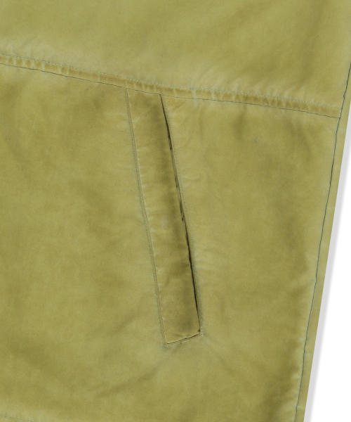 BROWNBREATH(ブラウンブレス)の「PIGMENT WASHED WINDBREAKER JACKET - YELLOW(ナイロンジャケット・レディース・その他・SMALL/MEDIUM/LARGE/X-LARGE)」の9枚目の写真