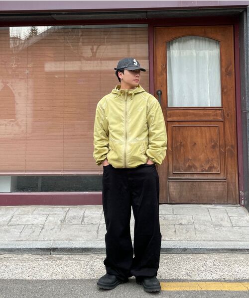 BROWNBREATH(ブラウンブレス)の「PIGMENT WASHED WINDBREAKER JACKET - YELLOW(ナイロンジャケット・レディース・その他・SMALL/MEDIUM/LARGE/X-LARGE)」の16枚目の写真