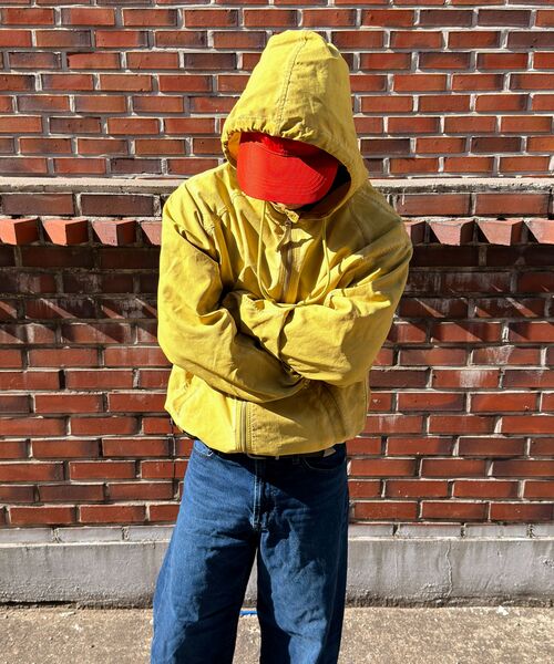 BROWNBREATH(ブラウンブレス)の「PIGMENT WASHED WINDBREAKER JACKET - YELLOW(ナイロンジャケット・レディース・その他・SMALL/MEDIUM/LARGE/X-LARGE)」の17枚目の写真