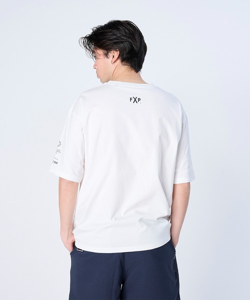FLASH PACKER（フラッシュパッカー）の「FLASH PACKER フラッシュパッカー/ リラックスシルエット Dry Silky Cotton 多言語 EXPLORER グラフィック半袖Tシャツ 探検者プリント // XT-EXP（Tシャツ/カットソー・メンズ・グレー/ホワイト/ブラック・LARGE/MEDIUM/SMALL/X-LARGE）」の9枚目の写真
