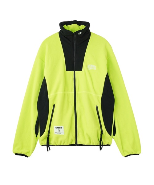BILLIONAIRE BOYS CLUB(ビリオネア・ボーイズ・クラブ)の「BILLIONAIRE BOYS CLUB FLEECE ZIP UP C&S BBCJP243K007(ブルゾン・メンズ・イエロー・M/L)」の1枚目の写真