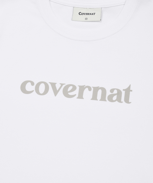 COVERNAT(カバーナット)の「ウーマンベイビーフィットロゴTシャツホワイト(Tシャツ/カットソー・レディース・その他・WS/WM)」の8枚目の写真