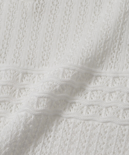 Firsthand(ファーストハンド)の「NOHRA/ノーラ Knit leotard / N26SS-K01 / コットンニット レオタード / ショートスリーブ ボディスーツ(Tシャツ/カットソー・レディース・ブラック/ホワイト/ダークブラウン・フリ-)」の13枚目の写真