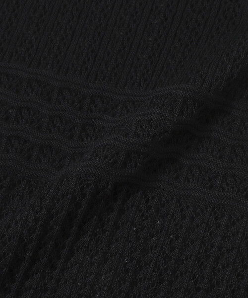 Firsthand(ファーストハンド)の「NOHRA/ノーラ Knit leotard / N26SS-K01 / コットンニット レオタード / ショートスリーブ ボディスーツ(Tシャツ/カットソー・レディース・ブラック/ホワイト/ダークブラウン・フリ-)」の5枚目の写真