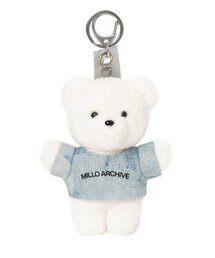 Millo Archive（ミロ アーカイブ）の「フロッピーポイントベアキーリング[アイボリー]（キーケース/キーアクセサリー）」