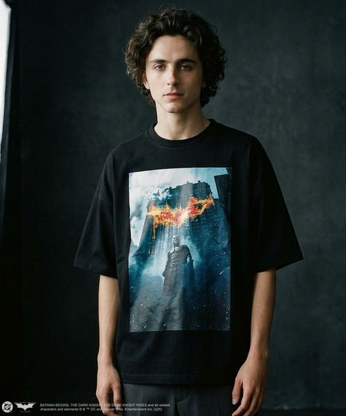 DC（ディーシー）の「The Dark Knight  ダークナイト 半袖Tシャツ JOKER ジョーカー バットマン BATMAN（Tシャツ/カットソー・メンズ・ホワイト系その他/ブラック系その他3/ホワイト系その他2/ブラック系その他/ブラック系その他2・L/M）」の5枚目の写真