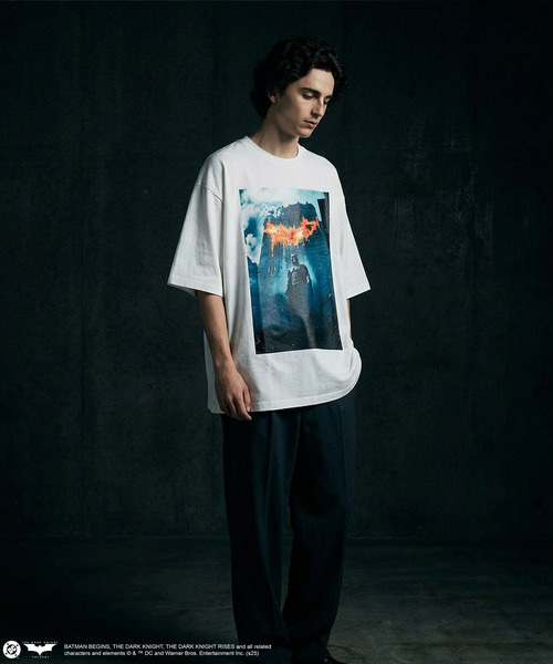 DC（ディーシー）の「The Dark Knight  ダークナイト 半袖Tシャツ JOKER ジョーカー バットマン BATMAN（Tシャツ/カットソー・メンズ・ホワイト系その他/ブラック系その他3/ホワイト系その他2/ブラック系その他/ブラック系その他2・L/M）」の10枚目の写真