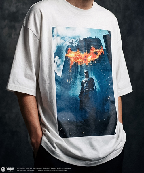 DC Comics(ディーシーコミックス)の「The Dark Knight ダークナイト 半袖Tシャツ ジョーカー バットマン メンズ(Tシャツ/カットソー・メンズ・ホワイト系その他/ブラック系その他3/ホワイト系その他2/ブラック系その他/ブラック系その他2・L/M)」の11枚目の写真
