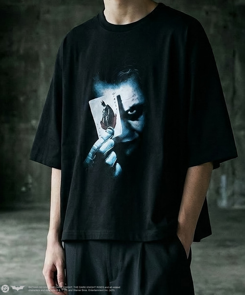 DC Comics(ディーシーコミックス)の「The Dark Knight ダークナイト 半袖Tシャツ ジョーカー バットマン メンズ(Tシャツ/カットソー・メンズ・ホワイト系その他/ブラック系その他3/ホワイト系その他2/ブラック系その他/ブラック系その他2・L/M)」の15枚目の写真