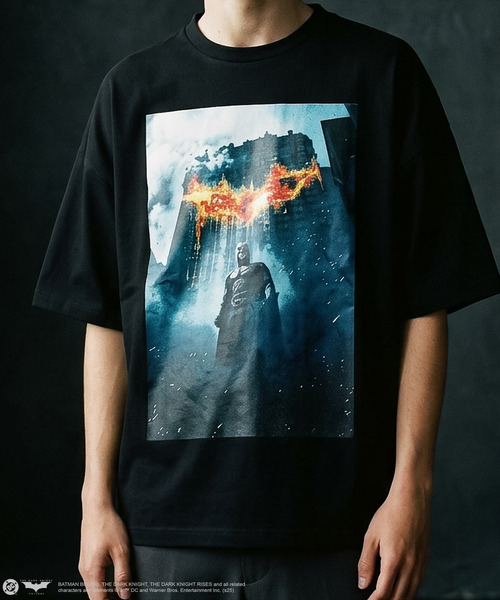 DC Comics(ディーシーコミックス)の「The Dark Knight ダークナイト 半袖Tシャツ ジョーカー バットマン メンズ(Tシャツ/カットソー・メンズ・ホワイト系その他/ブラック系その他3/ホワイト系その他2/ブラック系その他/ブラック系その他2・L/M)」の17枚目の写真