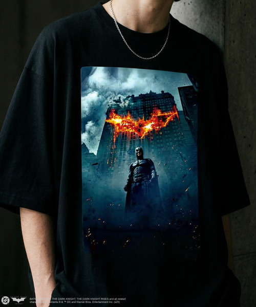 DC Comics(ディーシーコミックス)の「The Dark Knight ダークナイト 半袖Tシャツ ジョーカー バットマン メンズ(Tシャツ/カットソー・メンズ・ホワイト系その他/ブラック系その他3/ホワイト系その他2/ブラック系その他/ブラック系その他2・L/M)」の18枚目の写真