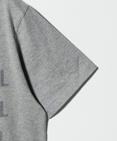ATTISESSION(アティセッション)の「<ATTISESSION>ビック オフショルダー Tシャツ(Tシャツ/カットソー・レディース・グレー系/ホワイト・FREE)」の12枚目の写真
