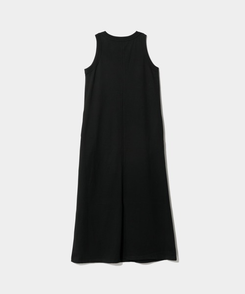 beautiful people（ビューティフルピープル）の「suvin compact jerseytank-top dress（ワンピース・レディース・ブラック/オフホワイト・34/36）」の3枚目の写真