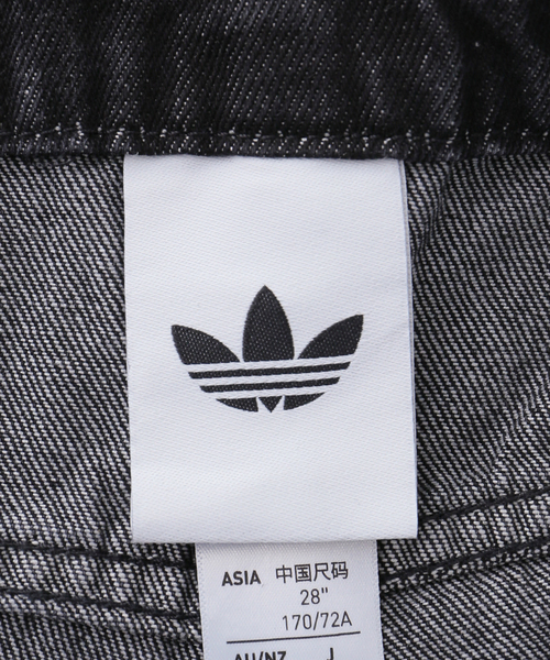 adidas Originals（アディダスオリジナルス）の「adidas originals / アディダス オリジナルス FIREBIRD ADICOLOR DENIM SHORTS（その他パンツ・レディース・ブラック・30/28）」の9枚目の写真
