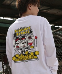 【SIDEWAYSTANCE】スロット長袖Tシャツ SIDE23-211