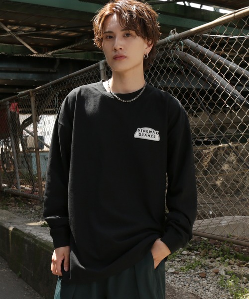 En serio TOKYO(エンソリオトーキョー)の「【SIDEWAYSTANCE】スロット長袖Tシャツ SIDE23-211(Tシャツ/カットソー・メンズ・ブラック/パープル/ホワイト・SMALL/MEDIUM/LARGE/X-LARGE)」の22枚目の写真