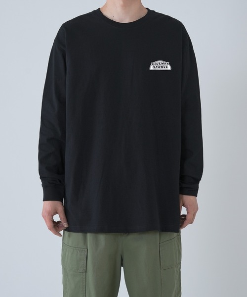 En serio TOKYO(エンソリオトーキョー)の「【SIDEWAYSTANCE】スロット長袖Tシャツ SIDE23-211(Tシャツ/カットソー・メンズ・ブラック/パープル/ホワイト・SMALL/MEDIUM/LARGE/X-LARGE)」の20枚目の写真