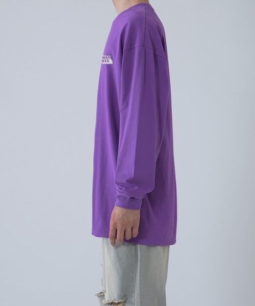 En serio TOKYO(エンソリオトーキョー)の「【SIDEWAYSTANCE】スロット長袖Tシャツ SIDE23-211(Tシャツ/カットソー・メンズ・ブラック/パープル/ホワイト・SMALL/MEDIUM/LARGE/X-LARGE)」の14枚目の写真