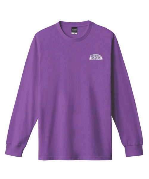 En serio TOKYO(エンソリオトーキョー)の「【SIDEWAYSTANCE】スロット長袖Tシャツ SIDE23-211(Tシャツ/カットソー・メンズ・ブラック/パープル/ホワイト・SMALL/MEDIUM/LARGE/X-LARGE)」の8枚目の写真