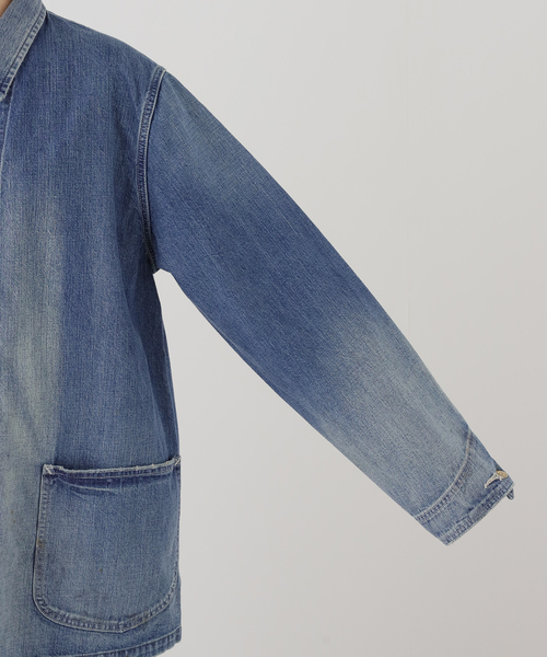 Lee(リー)の「LEE VINTAGE LOCO JACKET LM7320:デニムジャケット(デニムジャケット・レディース・ネイビー・MEDIUM)」の11枚目の写真