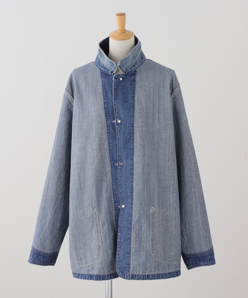 Lee(リー)の「LEE VINTAGE LOCO JACKET LM7320:デニムジャケット(デニムジャケット・レディース・ネイビー・MEDIUM)」の14枚目の写真