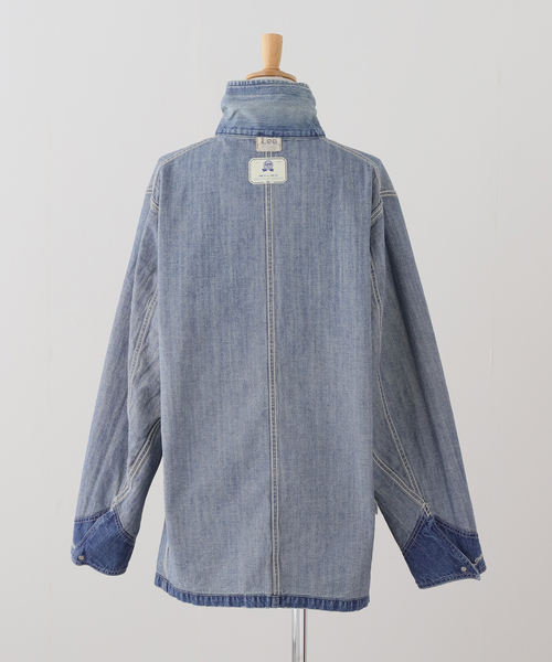 Lee(リー)の「LEE VINTAGE LOCO JACKET LM7320:デニムジャケット(デニムジャケット・レディース・ネイビー・MEDIUM)」の15枚目の写真