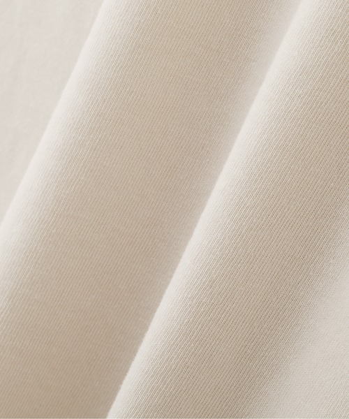 MHL.（エムエイチエル）の「GARMENT DYED TOUGH COTTON LINE（Tシャツ/カットソー・レディース・オフホワイト/ライトブルー/ネイビー・2）」の13枚目の写真