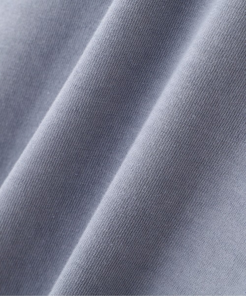 MHL.（エムエイチエル）の「GARMENT DYED TOUGH COTTON LINE（Tシャツ/カットソー・レディース・オフホワイト/ライトブルー/ネイビー・2）」の4枚目の写真