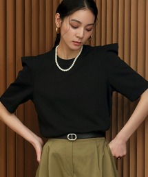 DOCKING PEPLUM CUT TOPS（Tシャツ/カットソー）｜MANOF（マノフ）の