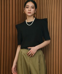 エルフランク♡ツイード半袖トップス ELFRANK｜エルフランクのシャツ