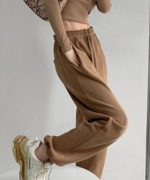 ストリート スウェット ワイドパンツ ハイウエスト ダンス カジュアル ルーズ 部屋着 全9色