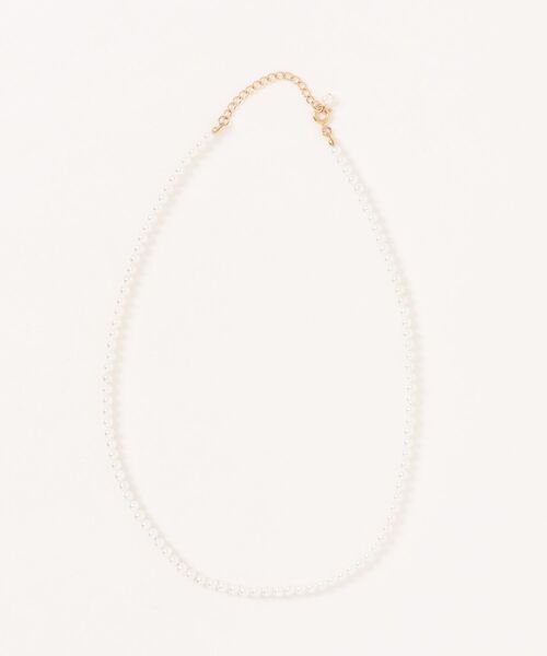 ARCHIVER(アーカイバ)の「【一連デザイン シンプルパールネックレス】(ネックレス・レディース・ホワイト/ホワイト系その他2/ホワイト系その他・FREE)」の3枚目の写真