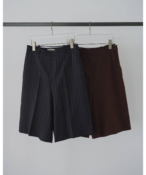 anuke(アンヌーク)の「Linen Half Pants 62610705(その他パンツ・メンズ・ブラウン/ネイビー・36/38)」の13枚目の写真