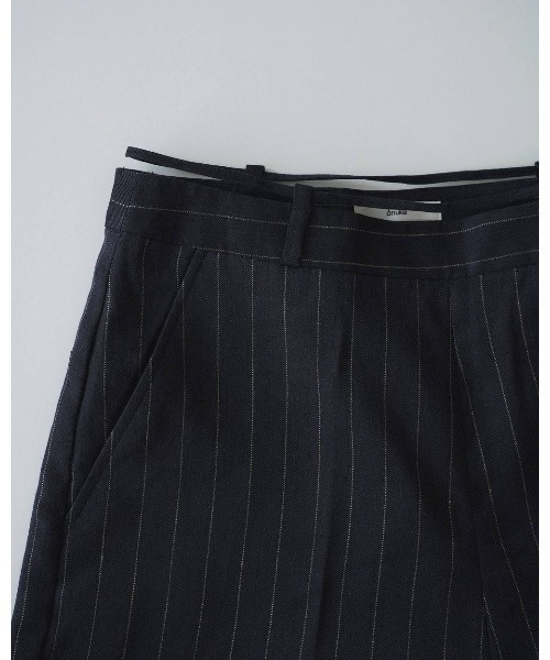 anuke(アンヌーク)の「Linen Half Pants 62610705(その他パンツ・メンズ・ブラウン/ネイビー・36/38)」の17枚目の写真