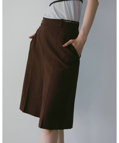anuke(アンヌーク)の「Linen Half Pants 62610705(その他パンツ・メンズ・ブラウン/ネイビー・36/38)」の10枚目の写真