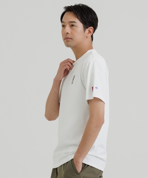 phenix outdoor(フェニックスアウトドア)の「phenix outdoor(フェニックスアウトドア)Outlast PHENIX S/S T-SHIRT / アウトラスト フェニックスTシャツ(Tシャツ/カットソー・メンズ・グレー/ホワイト/ブラック・S/M/L/XL)」の4枚目の写真