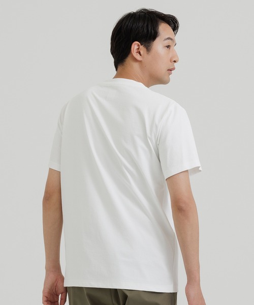 phenix outdoor(フェニックスアウトドア)の「phenix outdoor(フェニックスアウトドア)Outlast PHENIX S/S T-SHIRT / アウトラスト フェニックスTシャツ(Tシャツ/カットソー・メンズ・グレー/ホワイト/ブラック・S/M/L/XL)」の5枚目の写真