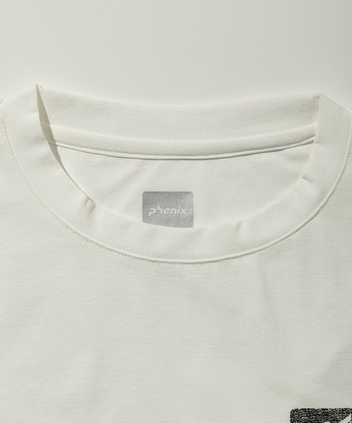 phenix outdoor(フェニックスアウトドア)の「phenix outdoor(フェニックスアウトドア)Outlast PHENIX S/S T-SHIRT / アウトラスト フェニックスTシャツ(Tシャツ/カットソー・メンズ・グレー/ホワイト/ブラック・S/M/L/XL)」の15枚目の写真