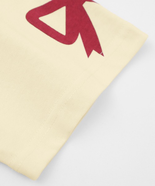 HOOK(フック)の「ふわふわネコ刺繍 半袖ポロシャツ (SS)(Tシャツ/カットソー・メンズ・イエロー/ブラック・FREE)」の8枚目の写真