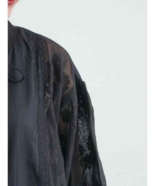 TSUHARU by Samansa Mos2（ツハルバイサマンサモスモス）の「【WEB限定 Sサイズ】オーバーレースパッチワークワンピース（ワンピース・レディース・ホワイト・M）」の5枚目の写真