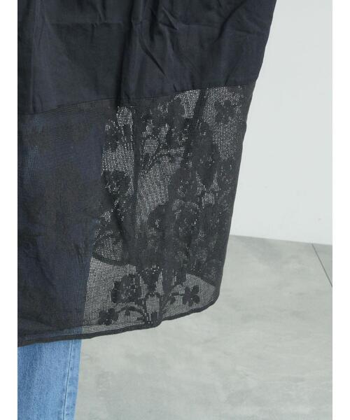 TSUHARU by Samansa Mos2（ツハルバイサマンサモスモス）の「【WEB限定 Sサイズ】オーバーレースパッチワークワンピース（ワンピース・レディース・ホワイト・M）」の9枚目の写真