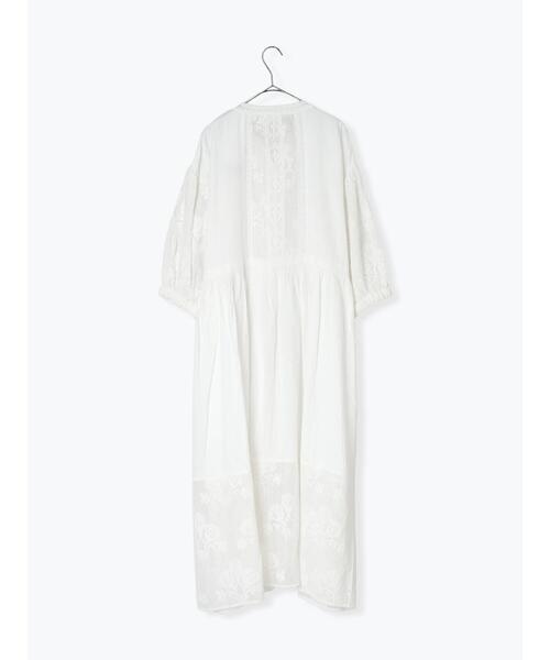 TSUHARU by Samansa Mos2（ツハルバイサマンサモスモス）の「【WEB限定 Sサイズ】オーバーレースパッチワークワンピース（ワンピース・レディース・ホワイト・M）」の13枚目の写真