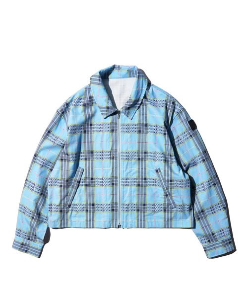PHINGERIN(フィンガリン)の「PHINGERIN / フィンガリン DOUBLE ZIP RIPSTOP JACKET ORIGINAL PLAID (PD-252-JK-092)(その他アウター・メンズ・サックスブルー・MEDIUM/LARGE)」の10枚目の写真