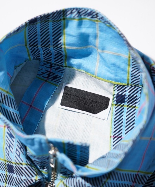 PHINGERIN(フィンガリン)の「PHINGERIN / フィンガリン DOUBLE ZIP RIPSTOP JACKET ORIGINAL PLAID (PD-252-JK-092)(その他アウター・メンズ・サックスブルー・MEDIUM/LARGE)」の13枚目の写真